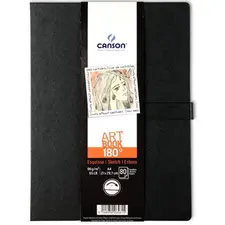 Caderno Canson Artbook 180º A4 96g 80 folhas | Loja BluePixel