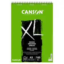 Bloco Espiralado Canson XL Dessin A3 160g - 50 Folhas | Loja BluePixel