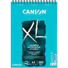 Bloco Espiralado Canson XL Aquarelle A4 300g - 30 Folhas | Loja BluePixel