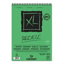 Bloco Espiralado Canson XL Recycle A4 160g 50 folhas | Loja BluePixel