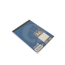 Bloco de Notas A6 Quadriculado 100 Folhas | Qualidade e Praticidade na BluePixel.pt