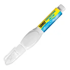 Caneta Corretora UHU 8ml - Correção Precisa e Rápida | Loja BluePixel