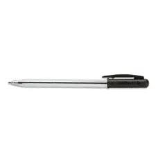 Esferográfica Tratto Ball Point Preto 1mm - Marca 458 | Pack de 50 unidades