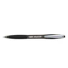 Esferográfica Atlantis Soft BallPoint Retrátil Preto 1mm - Marca 41 | Loja BluePixel