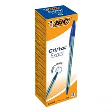 Esferográfica BIC Cristal Exact Azul 0,7mm - Pack de 20 unidades | Loja BluePixel.pt