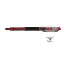 Marcador Roller Needle Point 0,3mm Vermelho - Marca 320 | Loja BluePixel
