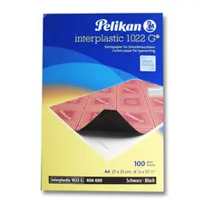 Papel Químico Preto 21x33 para Escrita à Máquina - Marca 320 na bluepixel.pt