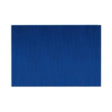 Cartão Canelado Colorido 50x70cm Azul | BluePixel - Material para Artesanato e Decoração
