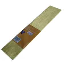 Papel Crepe Ouro Metalizado 150x50cm Rolo | BluePixel - Decoração e Artesanato