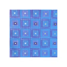 Papel Embrulho Estrelas Azul 62cm x 200m | Bobine de 7kg | BluePixel