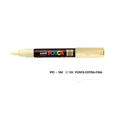 Marcador UniBall Posca PC-1M 0,7mm Marfim | Alta Precisão e Qualidade na BluePixel.pt