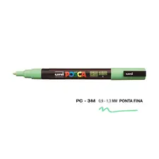 Marcador UniBall Posca PC-3M 0,9mm Verde Claro | Material de Arte e Escrita | bluepixel.pt