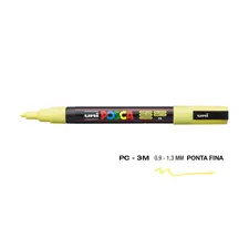 Marcador UniBall Posca PC-3M 0,9mm Amarelo Sunshine | Ferramentas de Arte na bluepixel.pt
