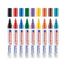 Marcador Grosso Edding 750 2-4mm - 10 Cores | Loja BluePixel