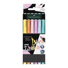 Marcador Feltro Faber Castell Black Edition Ponta Pincel 5mm | Loja online bluepixel.pt