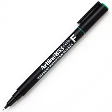 Marcador Permanente Fino Artline 853 0,5mm Verde - Pack de 12 | Loja BluePixel