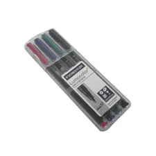 Marcador Permanente Lumocolor 317 1mm - 4 Cores - Marca 431 | Loja BluePixel