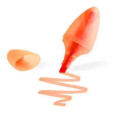 Marcador Fluorescente Rankap Laranja 1un - Ferramenta de Escrita Vibrante para Estudos e Arte