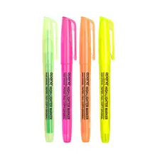 Marcador Fluorescente Epene EP10-0112 - Conjunto de 4 Cores | Loja BluePixel