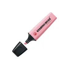 Marcador Fluorescente Stabilo 70/129 Rosa Pastel 10un - Material Escolar de Qualidade