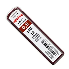 Lápis Rotring Minas Grafite 0,5mm HB - Pack de 12 | Loja BluePixel