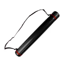 Tubo Porta Desenhos Plástico 75cm Diâmetro 9cm Preto | Loja BluePixel