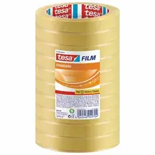 Fita Adesiva Transparente 15mmx66m Pack 10 Rolos - Marca 446 | Loja BluePixel