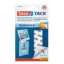 Pastilhas Bi-Adesivas Tesa Transparentes 72un - Marca 446 | Loja BluePixel