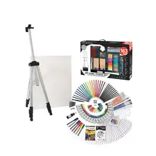 Conjunto Pinturas Complete Art Easel Studio Set 169 | Kit de Arte Completo