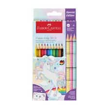 Lápis de Cor Faber-Castell Grip Special Edition 13 Cores - Pack 10+3 | bluepixel.pt