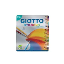 Lápis Cor Aguarelável 24un Cx Metal Giotto Stilnovo 18cm | Material de Arte e Escolar