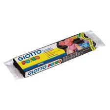 Plasticina Preto Pongo Soft Giotto 450g | Material de Modelagem de Alta Qualidade