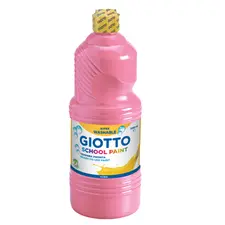 Guache Líquido 1L Giotto Escolar Rosa - Tinta de Alta Qualidade para Artes Escolares