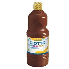 Guache Líquido 1L Giotto Escolar Castanho | Marca 43 | Material Escolar e Artístico