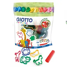 Acessórios de Modelagem Giotto Patplume Blister 16un + 1 Rolo | Loja BluePixel