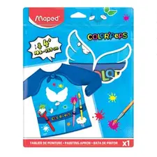 Avental Plástico Pinturas Maped para Crianças 5-8 Anos | Marca 42 - Loja BluePixel