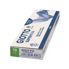 Lápis de Cor Verde 18cm Marca 43 - Caixa com 12 unidades Giotto Supermina | bluepixel.pt