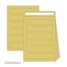 Envelopes Saco Correio Interno 250x350x60mm B4 Kraft - Pack de 10 | Marca 320