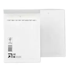 Envelope Almofadado 150x215mm Branco 75g Marca 320 - Proteção e Segurança para Seus Envios
