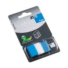 Separadores adesivos azul 25x43mm - Pack 50 unidades | Loja BluePixel