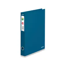 Pasta Arquivo L/E Ambar Din Azul Petróleo - Marca 103 | Organização e Durabilidade