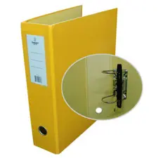 Pasta Arquivo L/L 310x290x80mm Amarelo - Marca 320 | Organização de Documentos