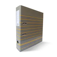 Pasta Arquivo L80 320x280 Riscas Rado Cinza - Marca 425 | Loja BluePixel