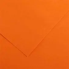 Cartolina Laranja 50x65cm 185g - Marca 147 | Canson - Loja BluePixel