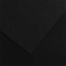 Cartolina Preta 50x65cm 185g Canson - Papel de Alta Qualidade para Artes e Escola