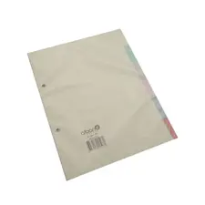 Separadores A5 Cartolina 320 AC1203 - Pack de 6 Separadores de Alta Qualidade
