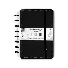 Caderno Inteligente A5 PU Ambar EcoSmart Preto 100 Folhas | Loja BluePixel