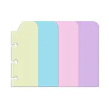 Marca-páginas para Caderno Inteligente Ambar - Pack de 4 unidades | Marca 103