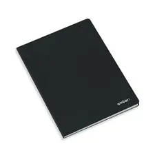 Caderno Agrafado A4 Quadriculado 80 Folhas Marca 103 - Ambar Preto | Loja BluePixel