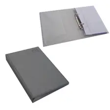 Porta Cartões Visita 320 p/ 210 Cartões Cinza | Loja BluePixel.pt